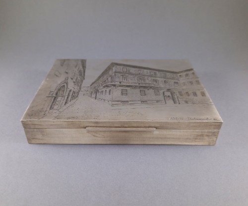 silverware & tableware  - Buccellati Sterling Silver engraved box