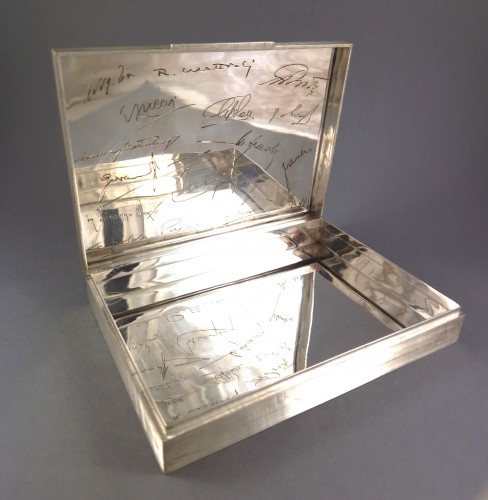 Antiquités - Buccellati Sterling Silver engraved box