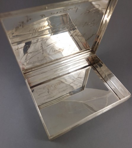 Antiquités - Buccellati Sterling Silver engraved box