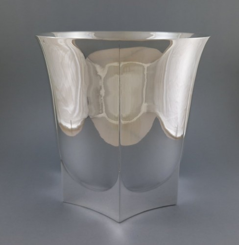 XXe siècle - Jean E Puiforcat - Seau à champagne en argent massif