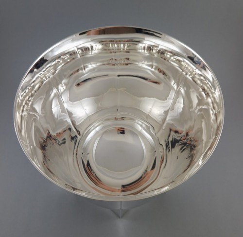 Art Déco - Jean E Puiforcat - Seau à champagne en argent massif