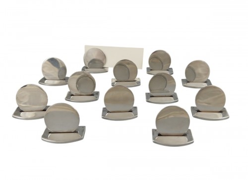 Hermès - 12 Sterling Silver Place Card Holders