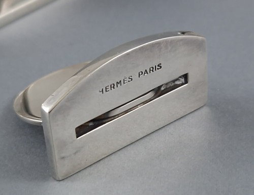 Antiquités - Hermès - 12 Sterling Silver Place Card Holders