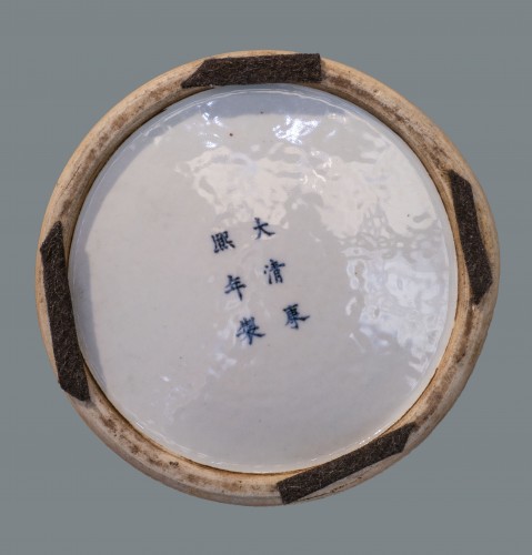 Paire de vases en porcelaine de Chine - Céramiques, Porcelaines Style Empire