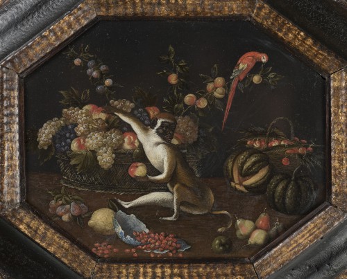 Peinture sur ardoise - Tableaux et dessins Style Louis XIV