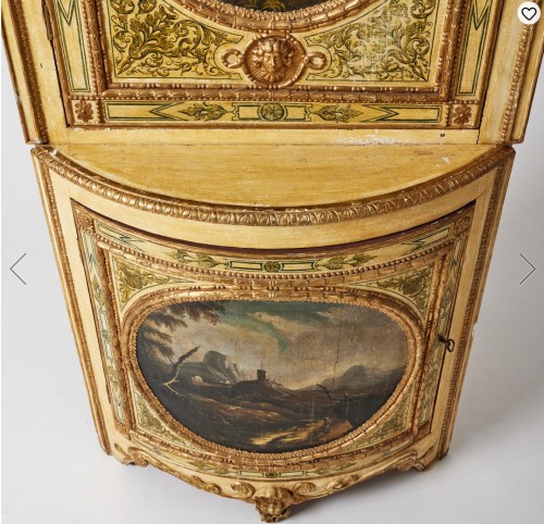 Encoignure italie 18e siècle - Allemandi Fine Art