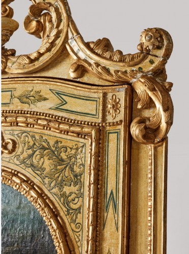 Louis XV - Corner cabinet  Italy 18th century