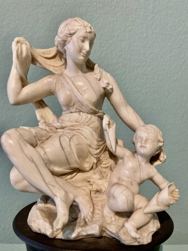 Sculpture en ivoire - Sculpture Style Louis XV