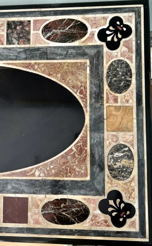 Architectural & Garden  - Marble top inlaid with ancient marbles