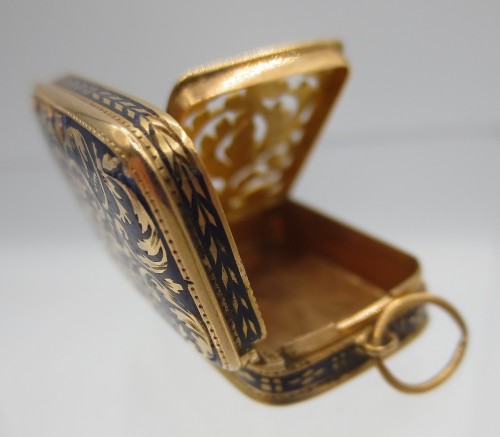 Vinaigrette en or, début XIXe siècle - Anne Besnard