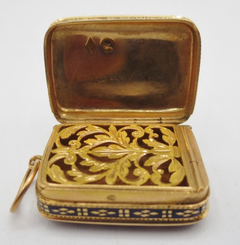 Empire - Vinaigrette en or, début XIXe siècle