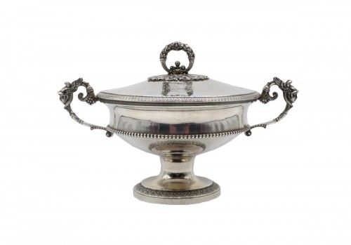 Silver cup by S. J. Dupezard, early 19th century