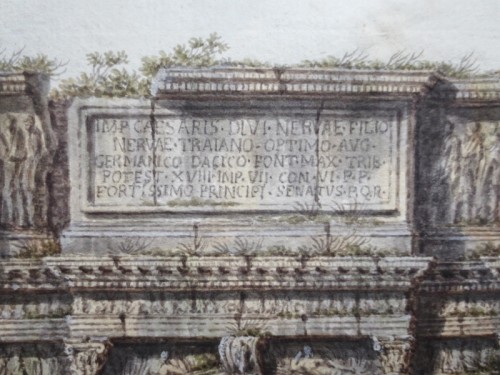 Tableaux et dessins Dessin, Aquarelle & Pastel - Paire de gouaches, fin XVIIIe siècle ou début XIXe siècle