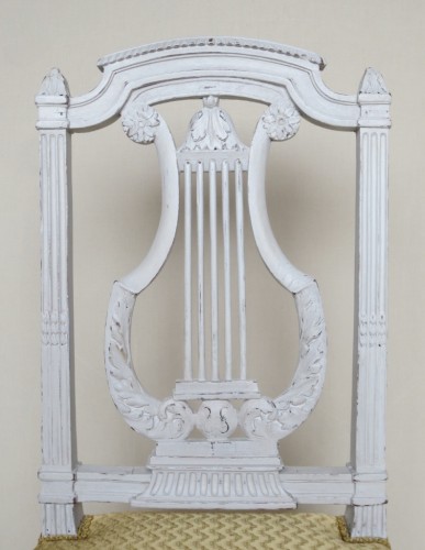 Suite de six chaises d'époque Louis XVI - Louis XVI