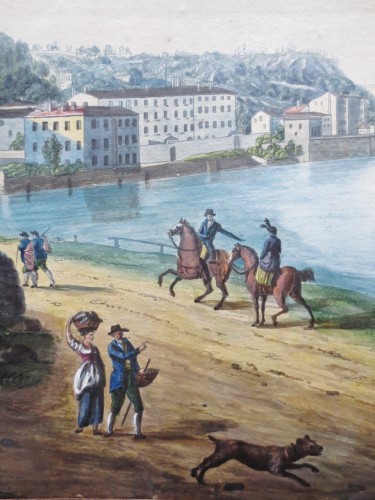 Antiquités - Views of Lyon, early 19th century