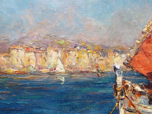XXe siècle - Le golf de Saint Tropez - André Beronneau (1886-1973)