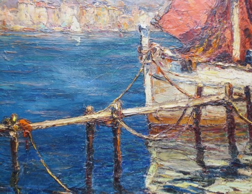Le golf de Saint Tropez - André Beronneau (1886-1973) - 