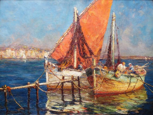 Antiquités - Le golf de Saint Tropez - André Beronneau (1886-1973)
