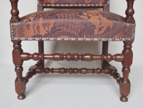 Louis XIV - Paire de fauteuils, époque Louis XIV