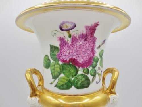 Vases en porcelaine, Époque Empire - Céramiques, Porcelaines Style Empire