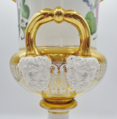 Céramiques, Porcelaines  - Vases en porcelaine, Époque Empire