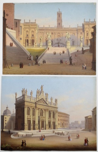  - Vues de Rome, XIXe siècle.