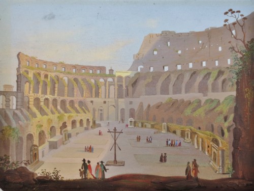 Antiquités - Vues de Rome, XIXe siècle.