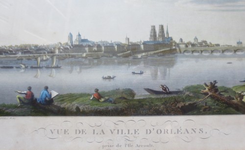 Vues d' Orléans par Salmon, XIXe siècle - 