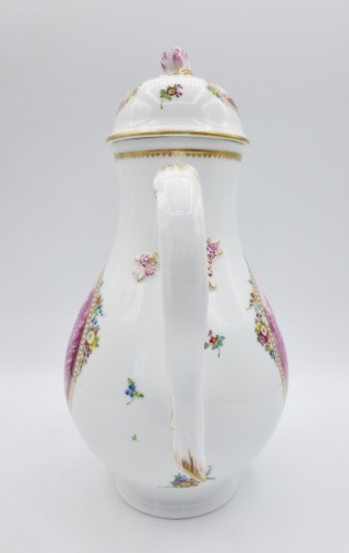 Meïssen porcelain coffee pot, 18th century - 