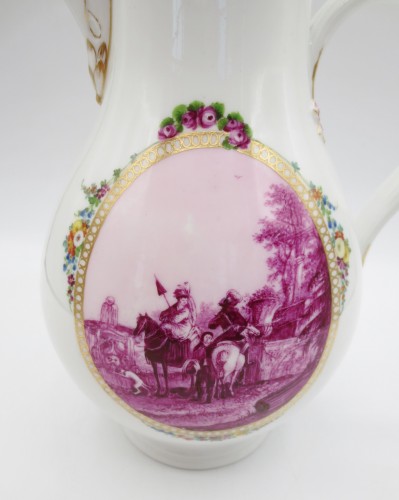  - Meïssen porcelain coffee pot, 18th century