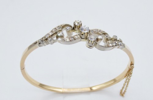 Napoléon III - Gold and diamond bracelet 19th century