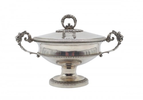 Silver bowl, early 19th century