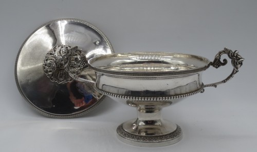 Antiquités - Coupe en argent, début du XIXe siècle