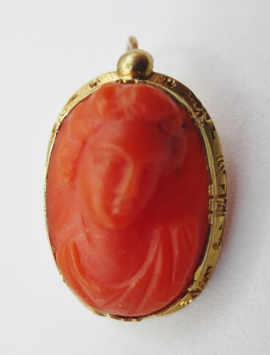 Bijouterie, Joaillerie Boucles d'oreilles - Paire de boucles d'oreilles, XIXe siècle