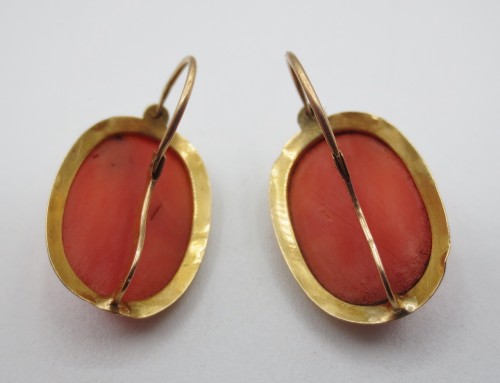 Paire de boucles d'oreille, XIXe siècle - Anne Besnard