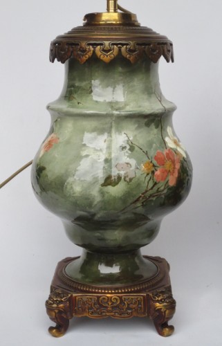Paire de lampes en céramique impressionniste vers 1876 – 1881 - Anne Besnard