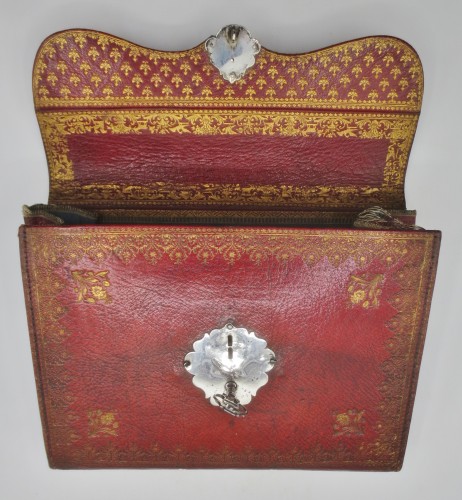Louis XV - Maroquin doré au fer, serrure en argent, XVIIIe siècle