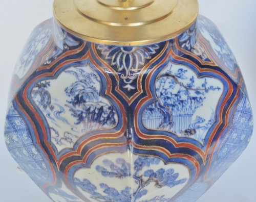 Antiquités - Paire de lampes, Japon XIXe siècle