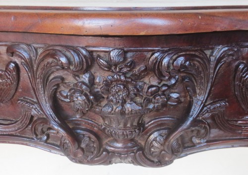 Antiquités - Cheminée Régence, XVIIIe siècle