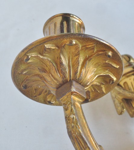 XVIIIe siècle - Paire d'appliques Louis XVI, XVIIIe siècle