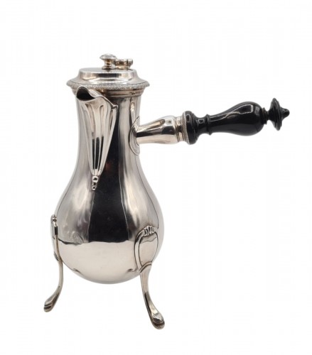 Grande verseuse tripode, Paris 1er Coq 1798-1809