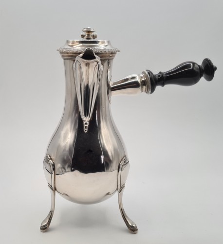 Grande verseuse tripode, Paris 1er Coq 1798-1809 - Anne Besnard