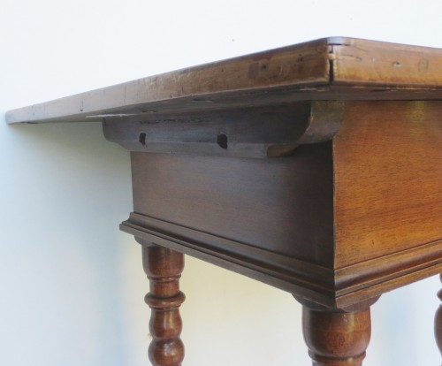 Antiquités - Table de changeur Suisse, XVIIe siècle