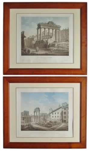 Paire de Gravures début XIXe siècle