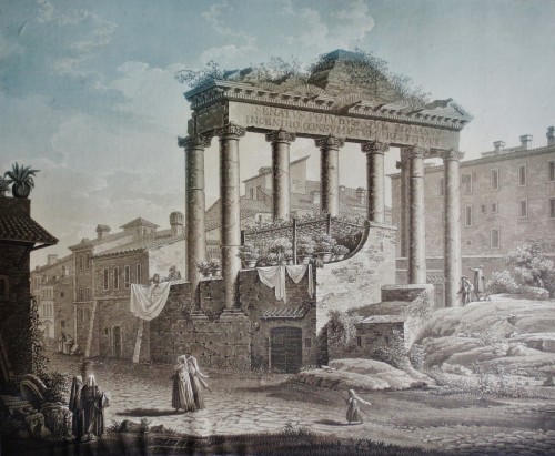 Paire de Gravures début XIXe siècle - Gravures et livres anciens Style 