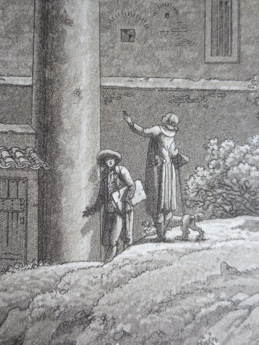 XIXe siècle - Paire de Gravures début XIXe siècle