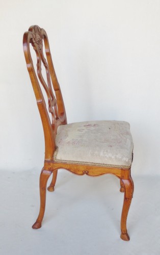 Sièges Chaise - Suite de six chaises, Venise milieu XVIIIe siècle