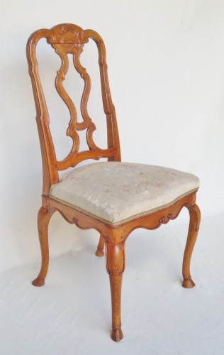  - Suite de six chaises, Venise milieu XVIIIe siècle