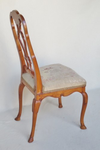 Antiquités - Suite de six chaises, Venise milieu XVIIIe siècle