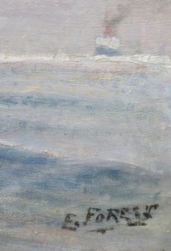 Pierre Forest (1881-1971) - Trois mats naviguant - Anne Besnard